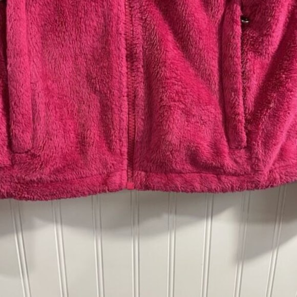 The North Face Womens XSmall Pink Fleece Zip‎ Up Jacket Front Zip Pockets - Picture 6 of 11